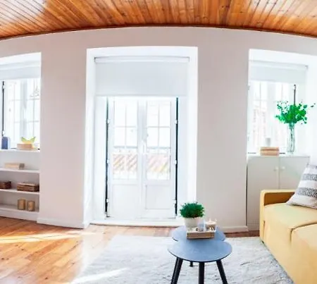 Tejo View At Alfama Stairs With Terrace Apartment Lisbon